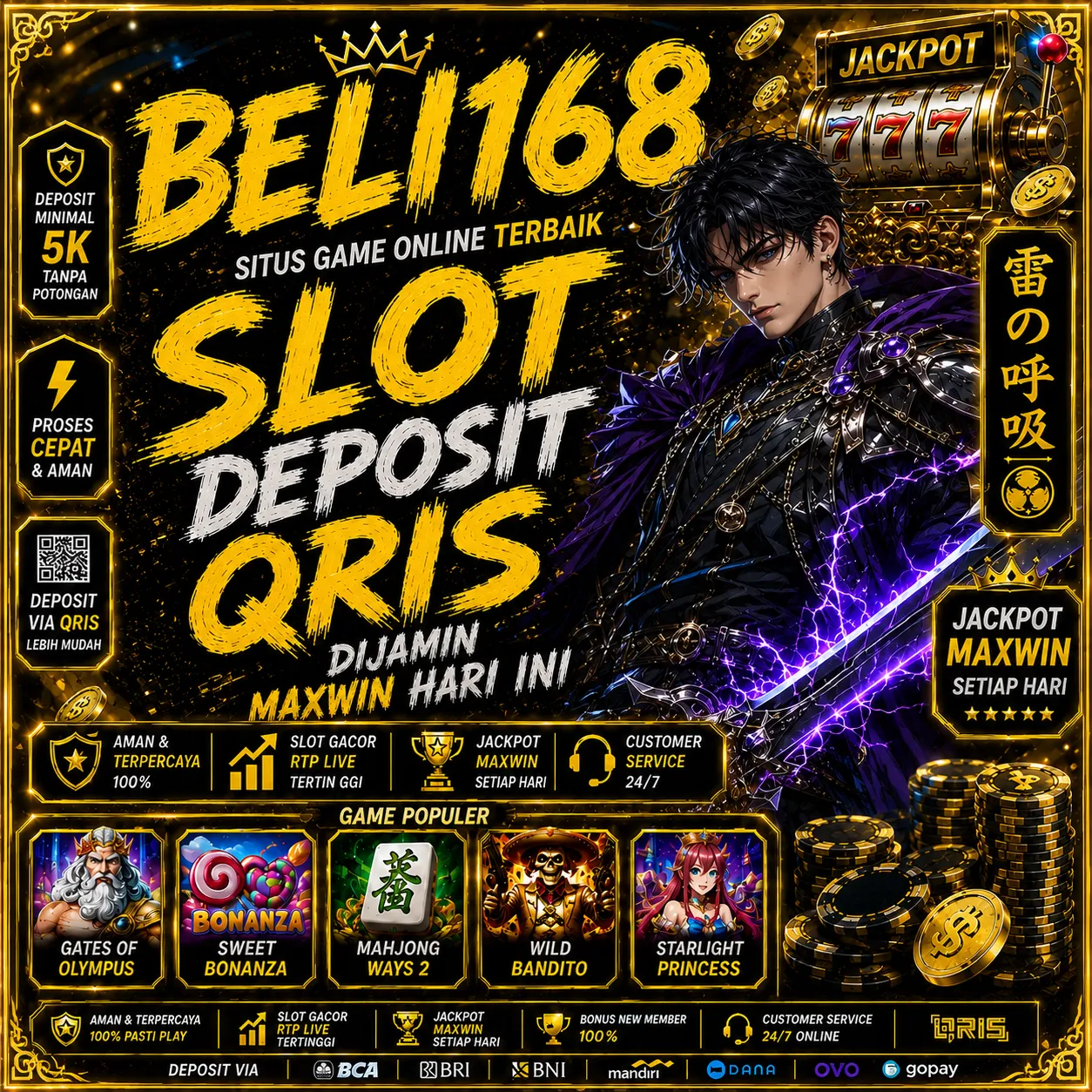 BELL168 Banner